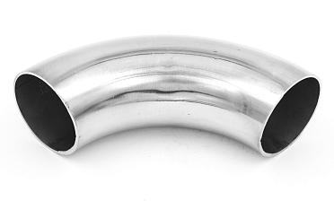 Длинный отвод поручня под сварку Ø50.8х180х1.5 мм, длина 180 мм, полированный 400 Grit, (aisi 304) k021-11 купить в Перми