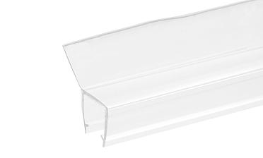 Уплотнитель для стекла в душевую кабину 8 мм, прозрачный, 135°, стекло-стекло 2200 мм t203-2 купить в Перми