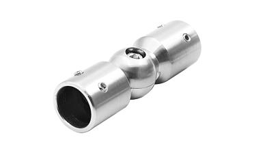 Соединитель труба-труба произвольный угол, нерж. шлифованный t915 SSS купить в Перми