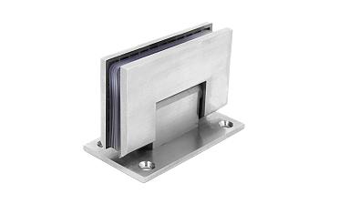 Петля для душевой кабины стена-стекло 90° 90х55 мм AISI 304 шлифованная t301-2 SSS купить в Перми