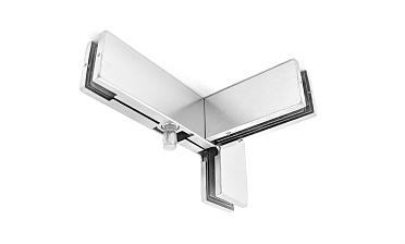 Фитинг угловой с осью и ребром жесткости, правый, шлифованный t141R SSS купить в Перми