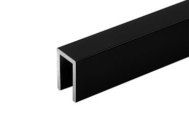 П-образный профиль 19x13, L=2200, алюминий ,черный, уценка t756 BL-У купить в Перми