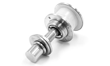 Стеклодержатель (рутель) под стекло толщиной от 16 до 24 мм, полированный (AISI 304) k269 купить в Перми