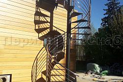 Ограждения маршевых лестниц и площадок в Перми. Готовые проекты ПерилаГлавСнаб - фото 6