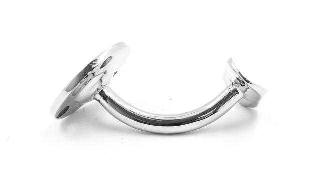 Пристенок литой  под Ø38.1 мм, полированный, (AISI 304) k234-4 6