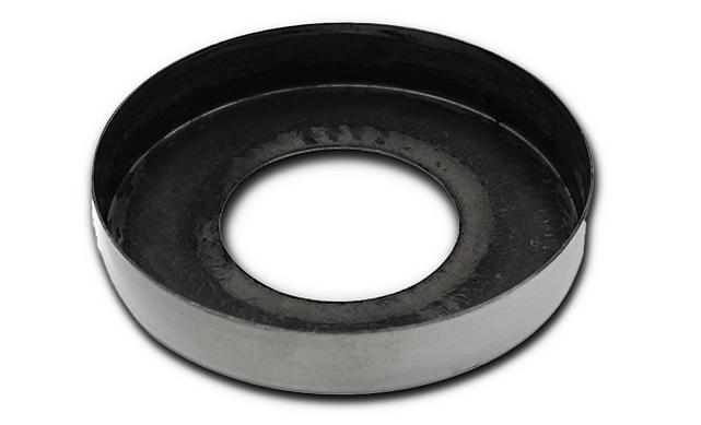 Низ стойки Ø50.8 мм, 102х18х0.8, полированный (AISI 304) k217-2 3