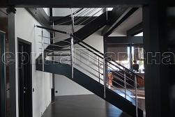 Перила для лестниц из металла в Перми. Готовые проекты ПерилаГлавСнаб - фото 8