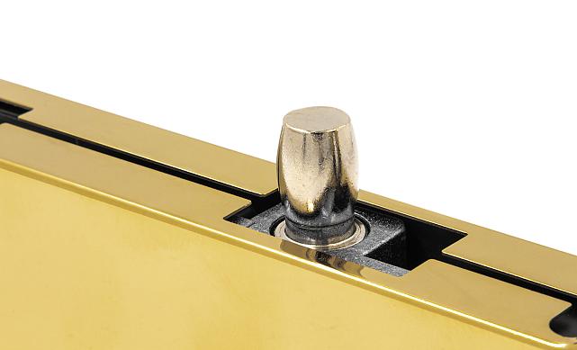 Фитинг угловой соединительный с осью, под золото t140 TP 5