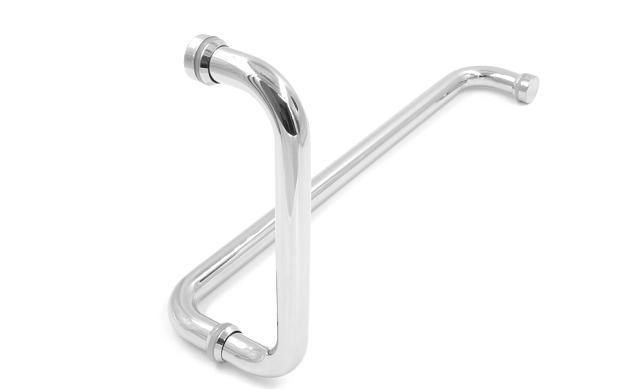 Дверная ручка-скоба полированная t626 PSS 4