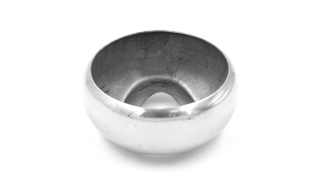 Наконечник стойки штамп, под 90° под Ø50/50 х 0,6 х AISI 201 #400 k068-3 4