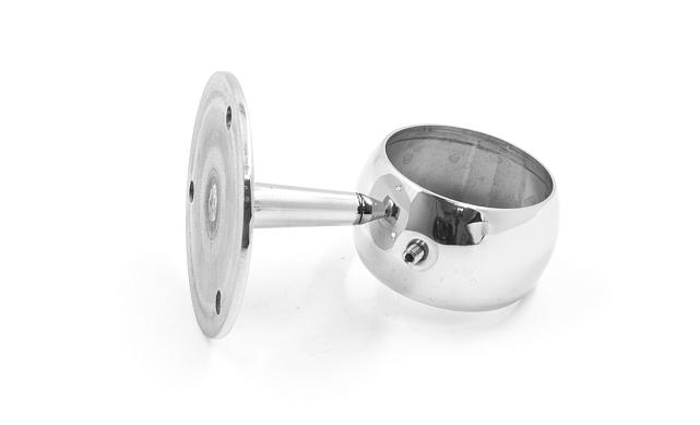 Держатель выносной с обхватом для трубы Ø50.8 мм, полированный, сварной (AISI 304) k066 3