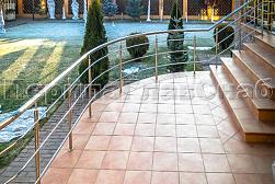 Перила и ограждения для террас в Перми. Готовые проекты ПерилаГлавСнаб - фото 25