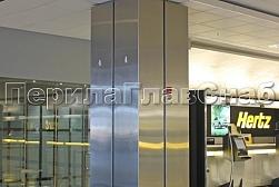 Облицовка колонн нержавеющей сталью в Перми. Готовые проекты ПерилаГлавСнаб - фото 4