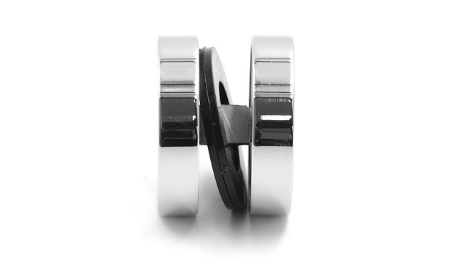 Коннектор для соединения стекол без вырезов (комплект 2 шпильки: 22мм и 28мм), под стекло 10-18 мм, полир. t522-2 PSS 3