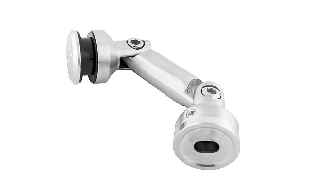 Крепление стекло-стена, штанга 60 мм, без зенковки tt201-60А SSS 3