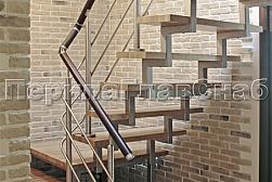 Ограждения для лестниц в Перми. Готовые проекты ПерилаГлавСнаб - фото 9