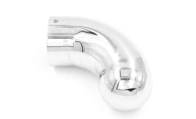 Отвод оконечный для пластикового/деревянного поручня с круглой заглушкой AISI 304 k089 4