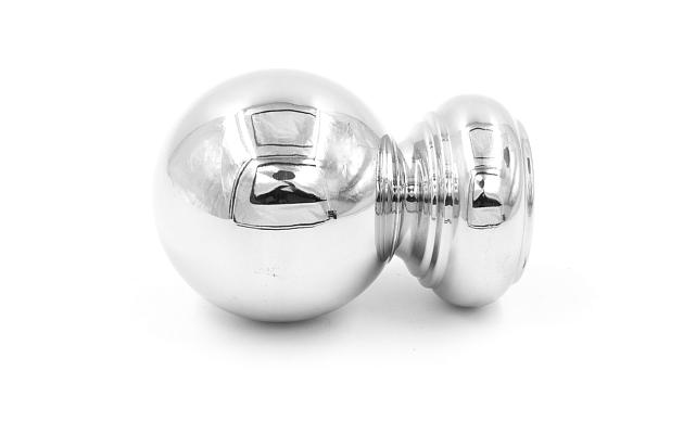 Наконечник шар на стойку Ø38.1 мм, штампованный, полированный, 400 Grit, AISI 201 k070-2 3