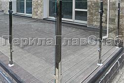 Перила и ограждения для террас в Перми. Готовые проекты ПерилаГлавСнаб - фото 21