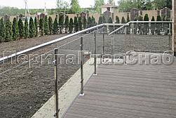 Перила и ограждения для террас в Перми. Готовые проекты ПерилаГлавСнаб - фото 20