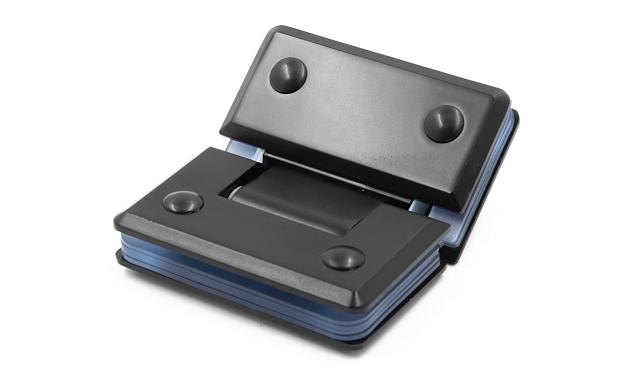 Петля для душевой стекло-стекло 90х55 мм, 135°, цинк, черный t302 BZn 4