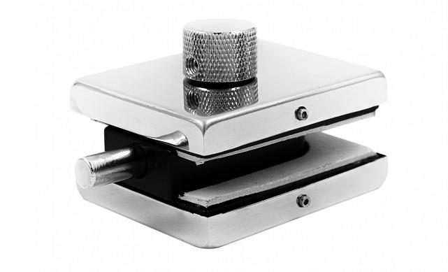 Защелка с ответной частью на стену и пол, полированная, вырез 17 t138 PSS 9