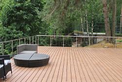 Перила и ограждения для террас в Перми. Готовые проекты ПерилаГлавСнаб - фото 24