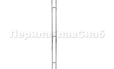 Ручка рейлинг двухсторонняя для стекла 8-12 мм, 32х800х800х2000 мм, полированная t633-2000 PSS купить в Перми