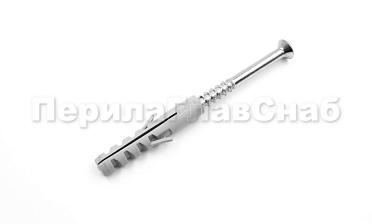 Потайной винт под шестигранник 10х120 мм в комплекте с дюбелем д.12 k601-19-120 купить в Перми