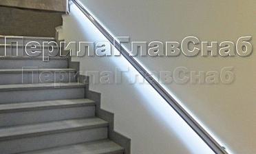 Пристенный поручень с LED подсветкой купить в Перми