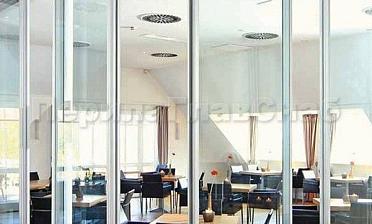Стеклянные перегородки для зоны отдыха в офисе купить в Перми